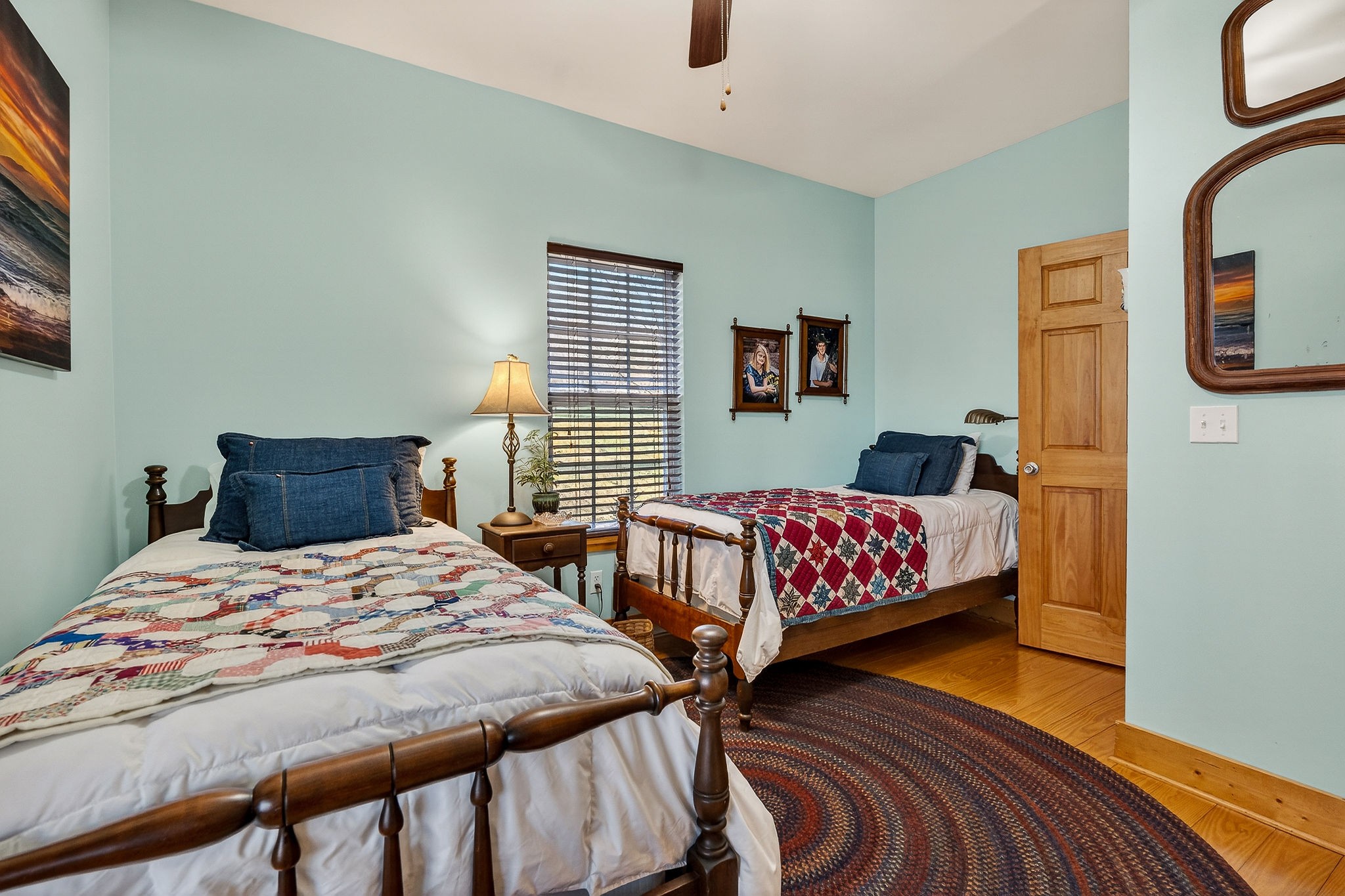 2539 Sparkman Town Road Doyle, TN 38559 - Photo 24 of 54 a bedroom with two beds and wooden floor