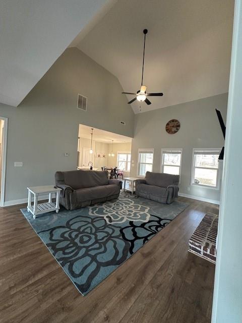 3156 Sweetbriar Drive Villa Rica, GA 30180 - Photo 7 of 39 a living room with lots of furniture and a chandelier