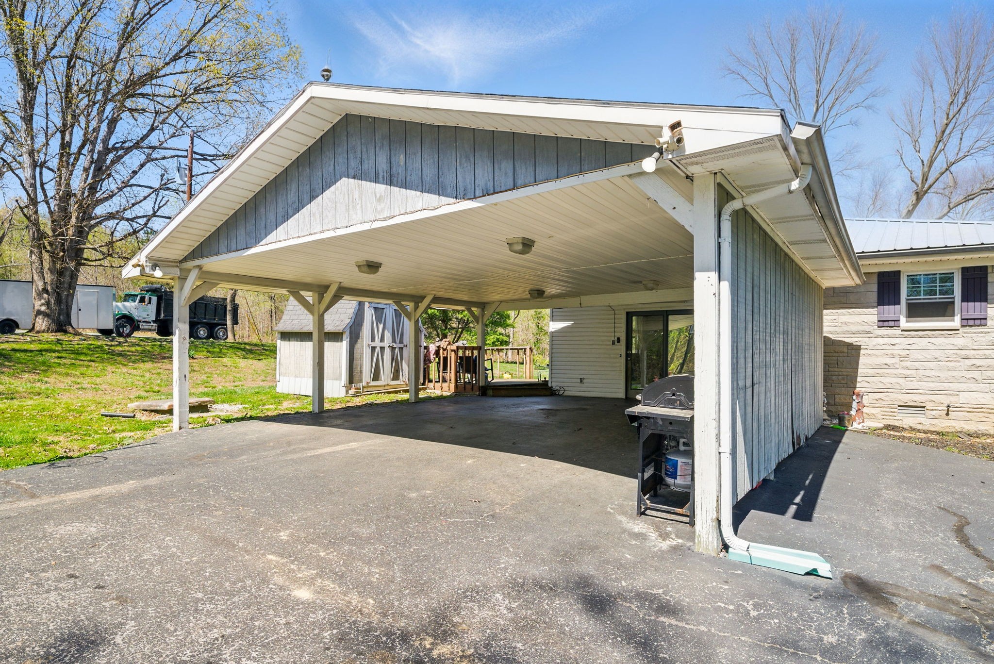 12748 Fruit Hill Red Bridge Road Crofton, KY 42217 - Photo 5 of 29 a view of a house with a patio