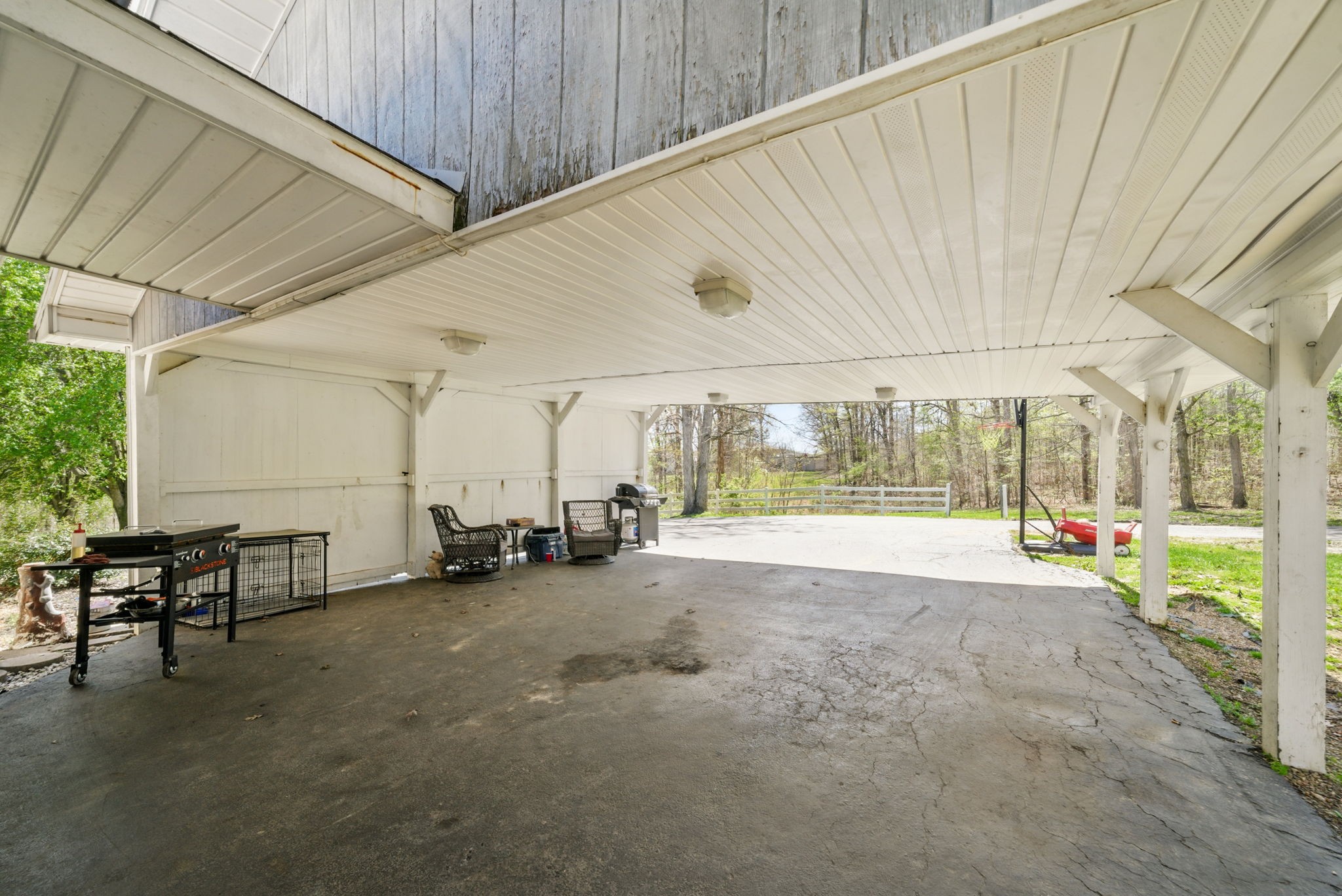 12748 Fruit Hill Red Bridge Road Crofton, KY 42217 - Photo 6 of 29 a view of a house with backyard and sitting area