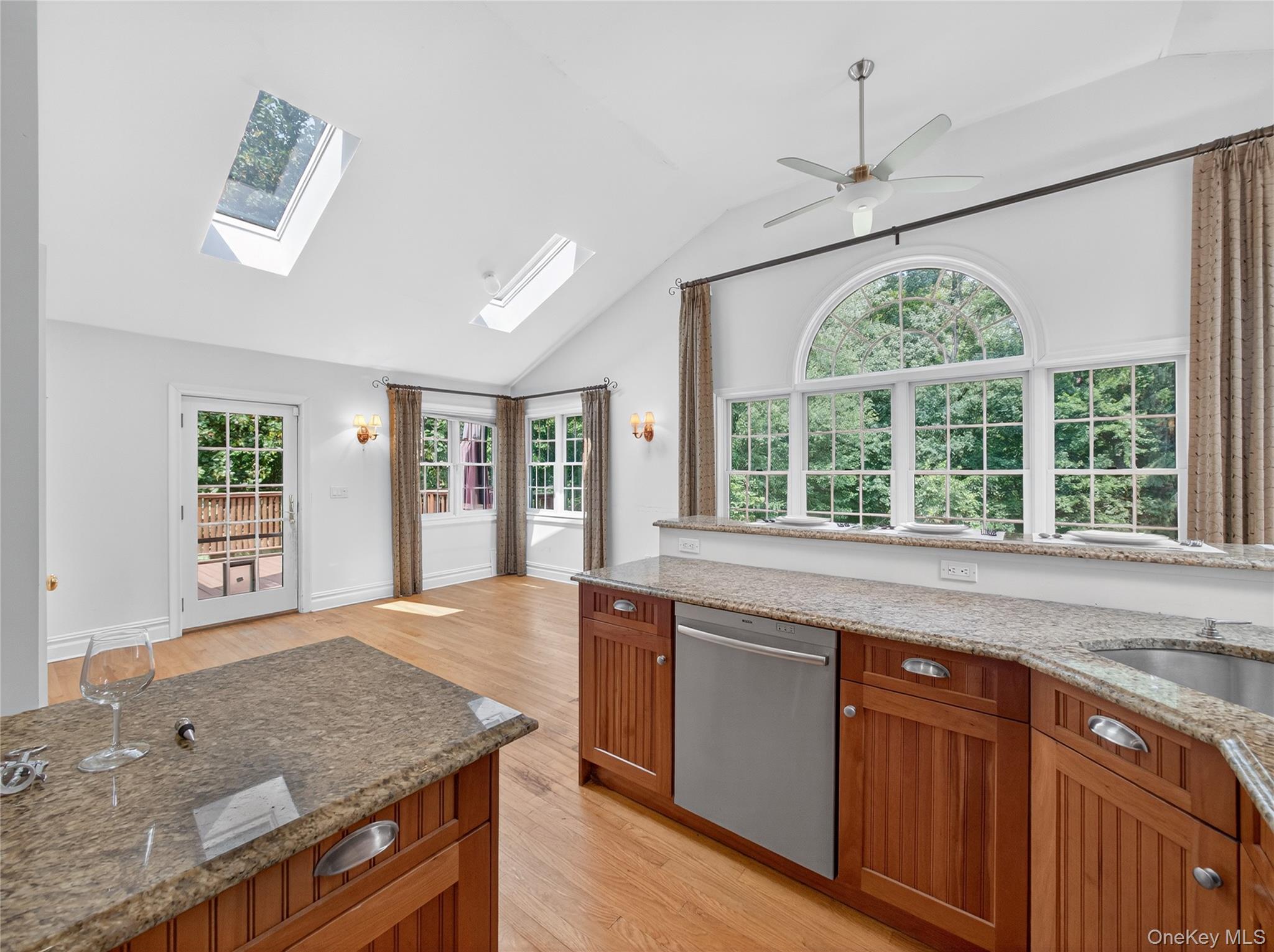 516 Oak Tree Road Palisades, NY 10964 - Photo 17 of 38 a kitchen with granite countertop sink and window