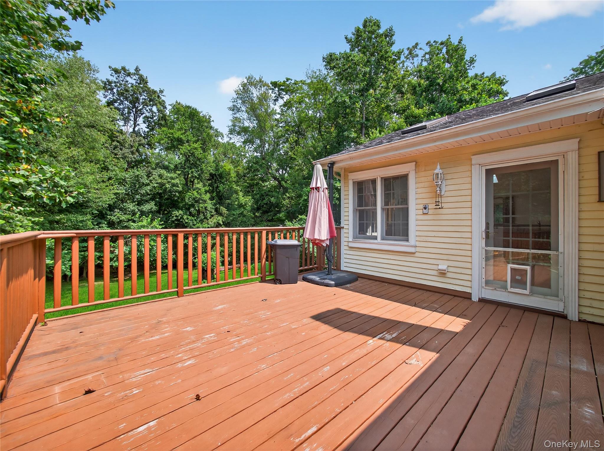 516 Oak Tree Road Palisades, NY 10964 - Photo 31 of 38 a view of a wooden deck