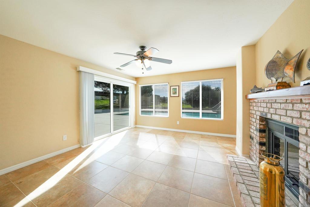 341 Pile Street Ramona, CA 92065 - Photo 16 of 50 a view of an entryway with a fireplace