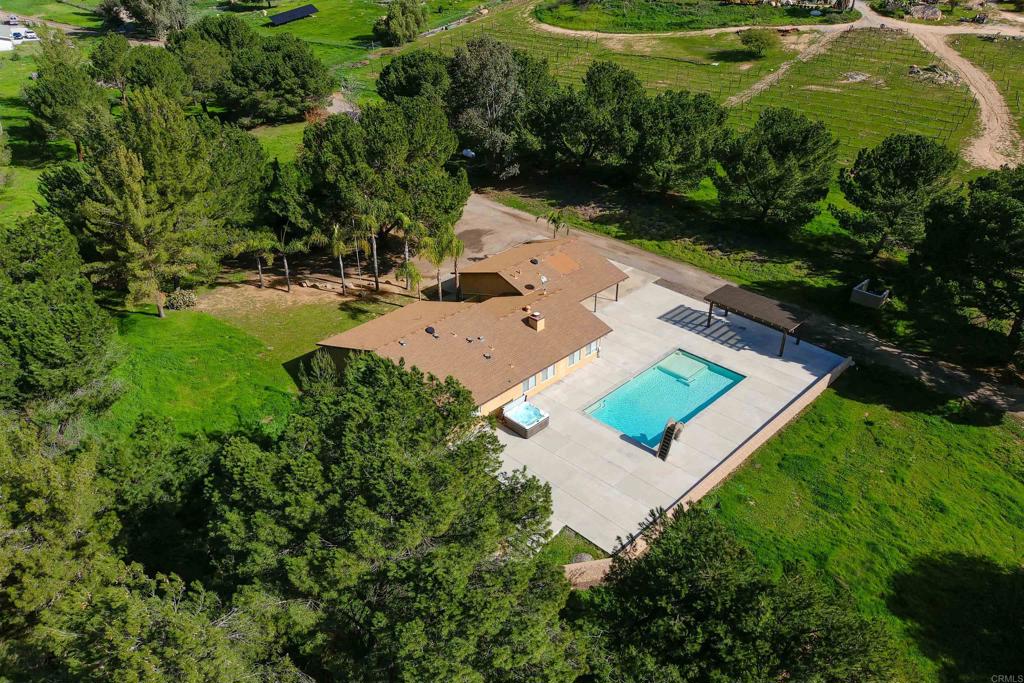341 Pile Street Ramona, CA 92065 - Photo 43 of 50 an aerial view of a house with a yard