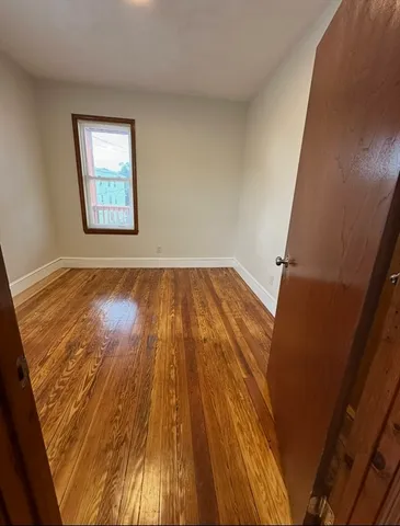 a view of deck with wooden floor