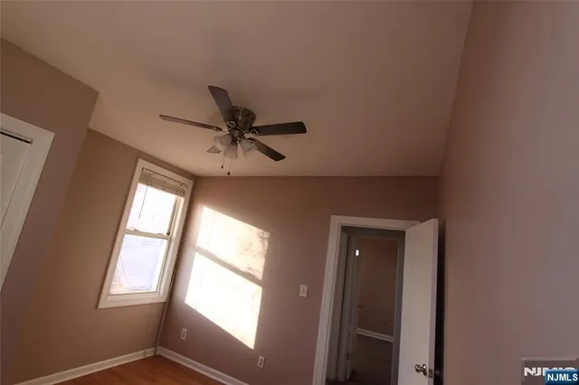 a view of a livingroom with a window