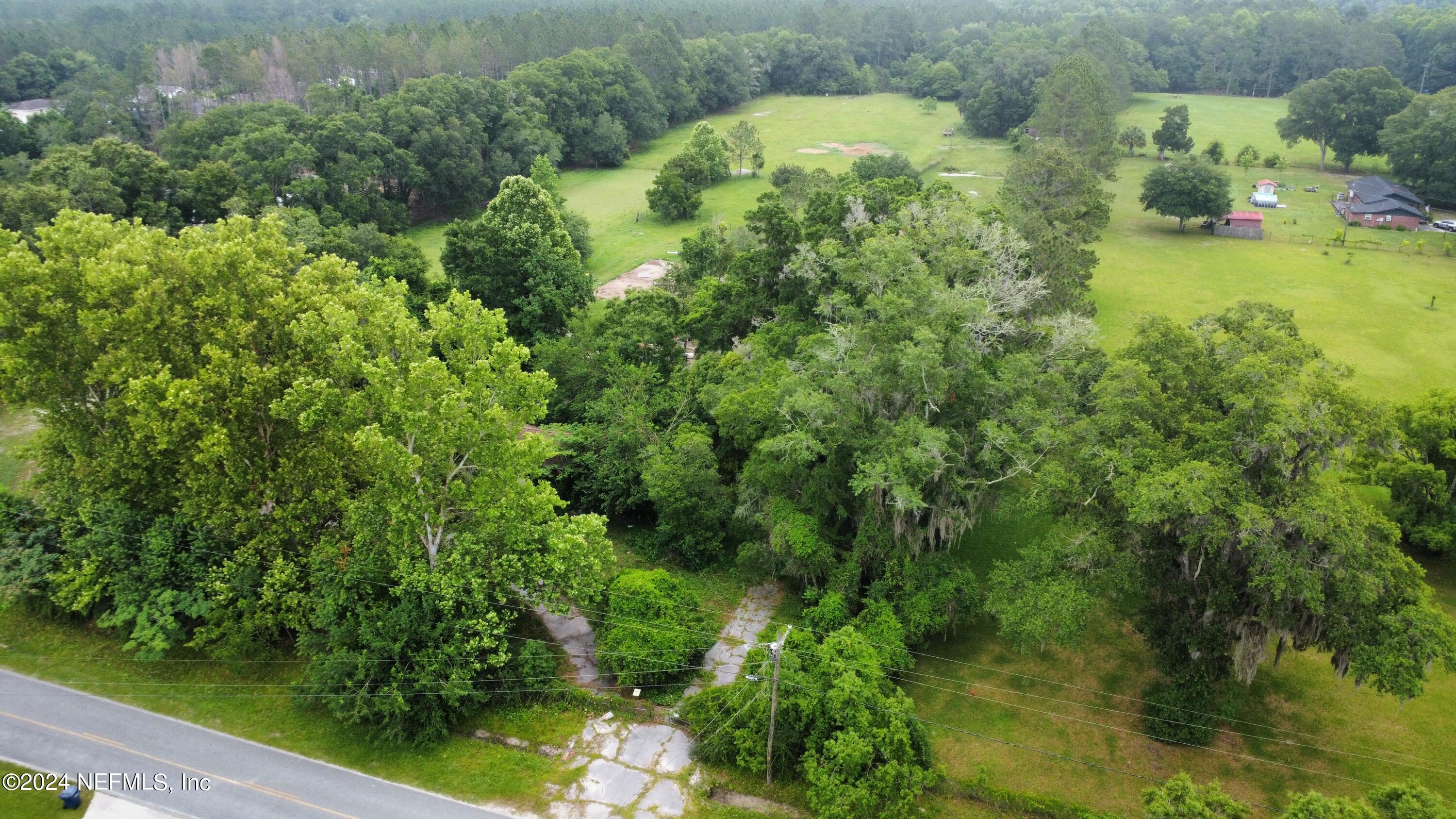 36107 Pine Street Hilliard, FL 32046 - Photo 1 of 27 a view of a garden with a fountain