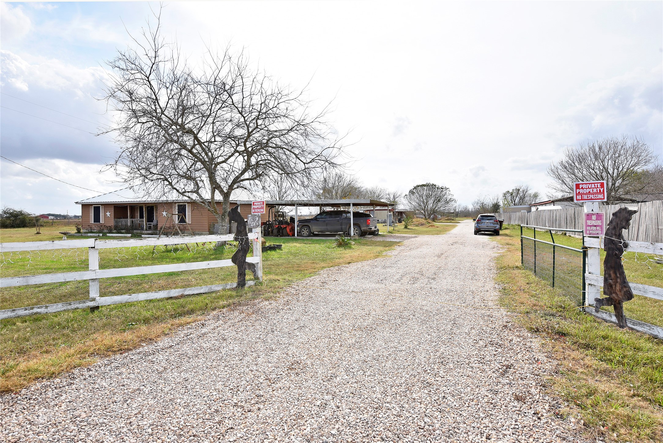 6018 FM 360 Road Needville, TX 77461 - Photo 8 of 50 a view of a swimming pool with a yard