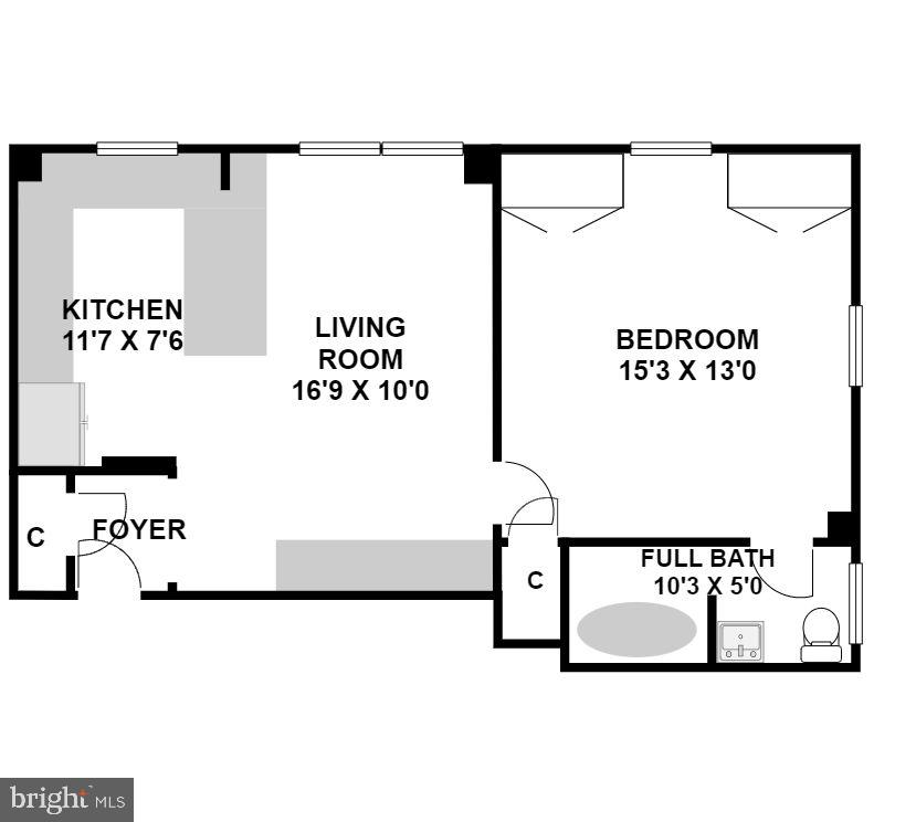 1915 16th Street Northwest, Unit 304 Washington, DC 20009 - Photo 20 of 20