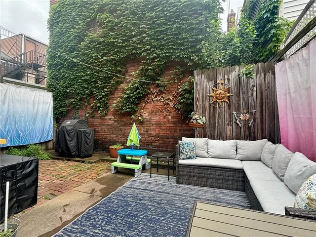 a view of a couches in the patio