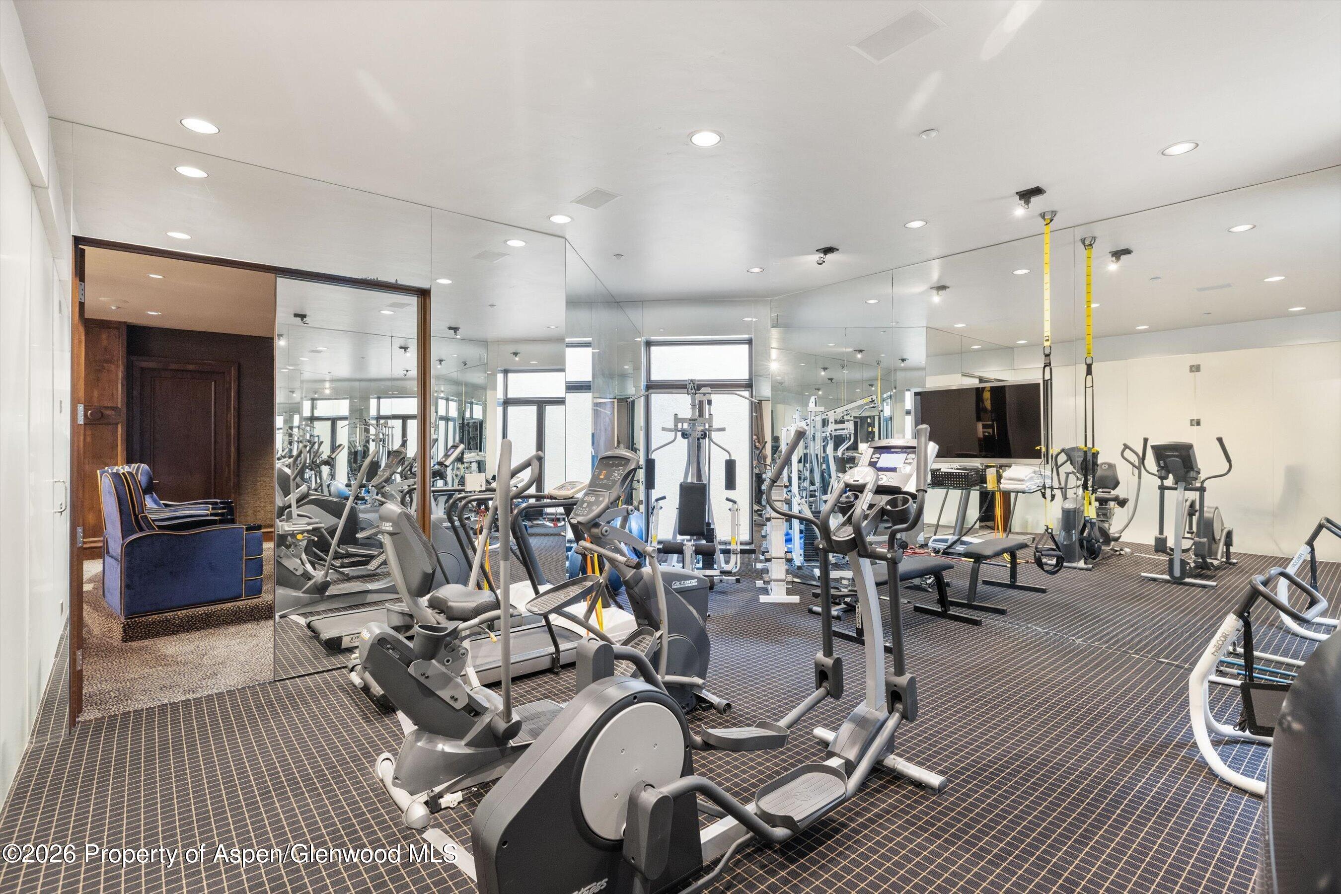 1682 Red Mountain Road Aspen, CO 81612 - Photo 31 of 42 Gym