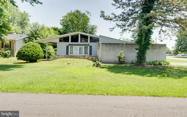 a backyard of a house
