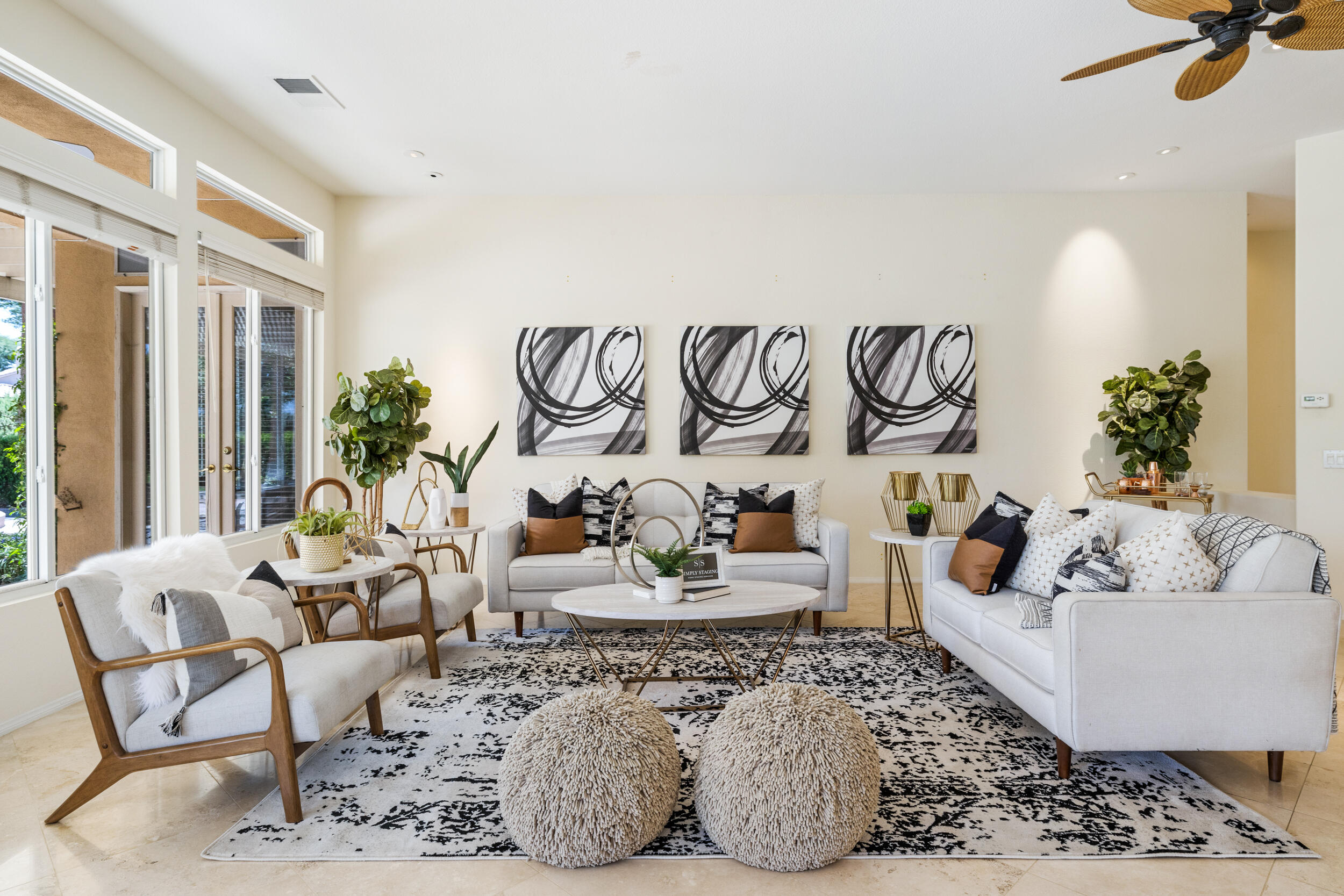 44410 Royal Lytham Drive Indio, CA 92201 - Photo 2 of 72 a living room with furniture and wooden floor