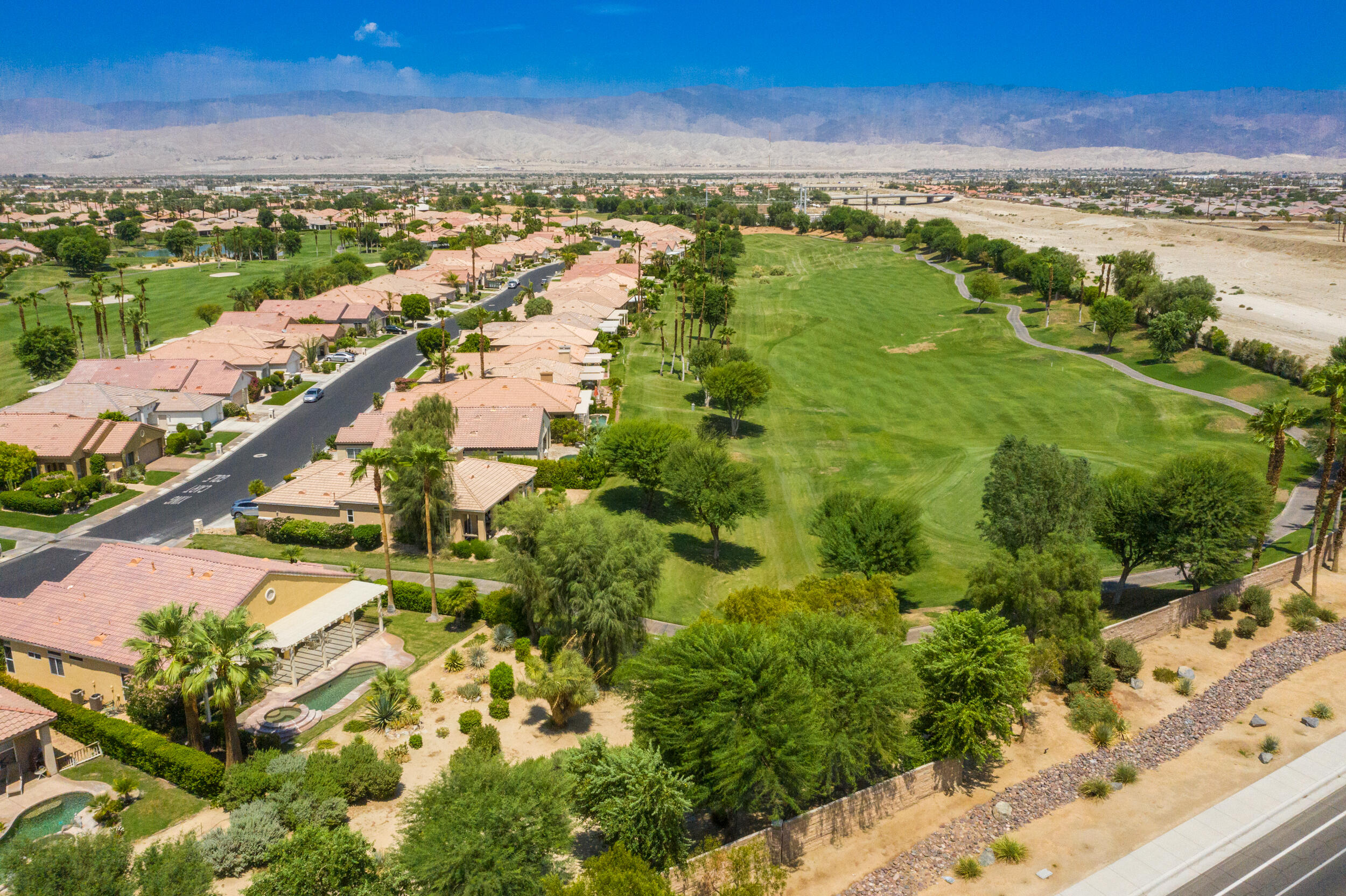 44410 Royal Lytham Drive Indio, CA 92201 - Photo 47 of 72 a view of a city with an ocean