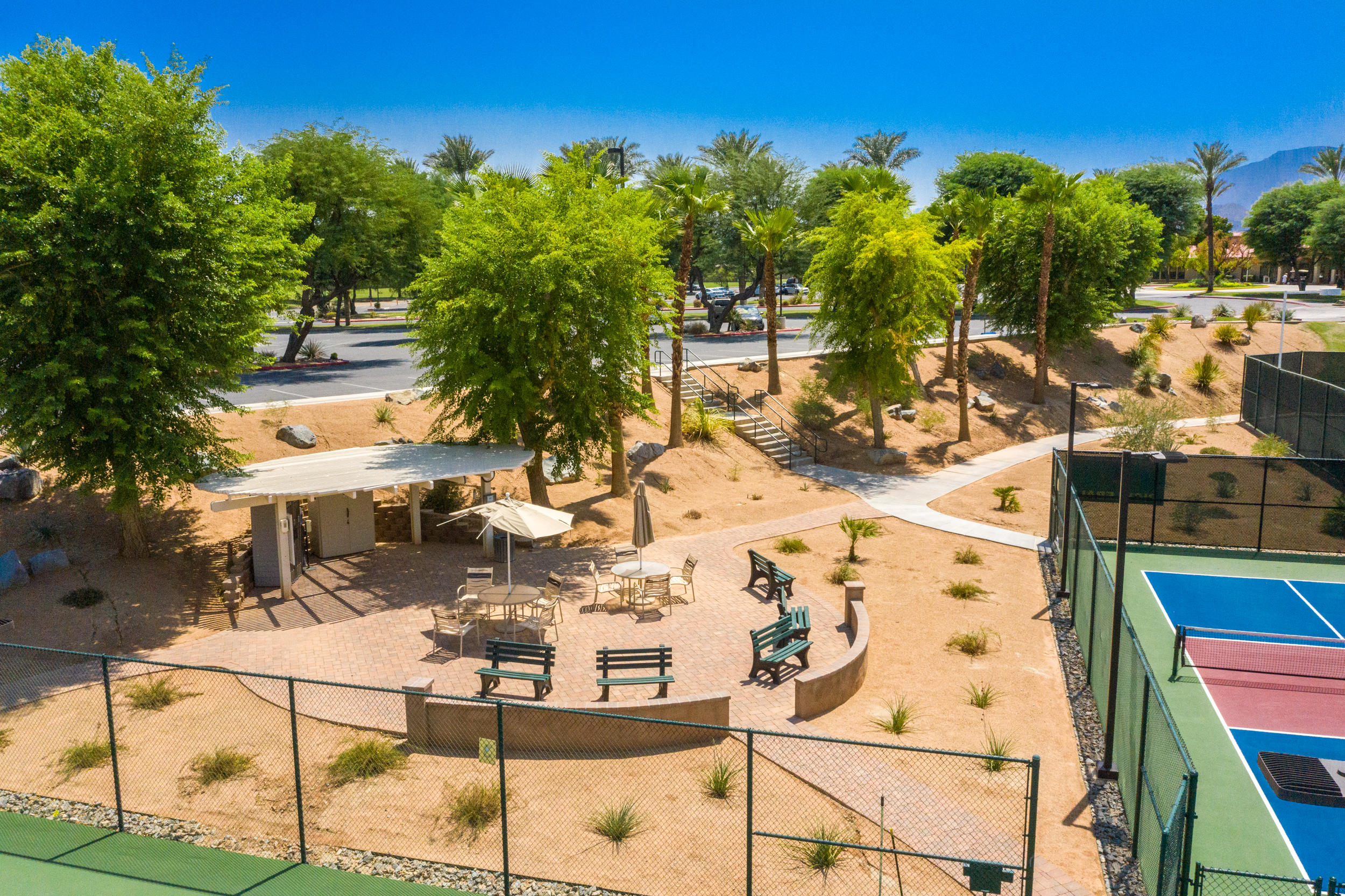 44410 Royal Lytham Drive Indio, CA 92201 - Photo 55 of 72 a view of outdoor space yard and dining room