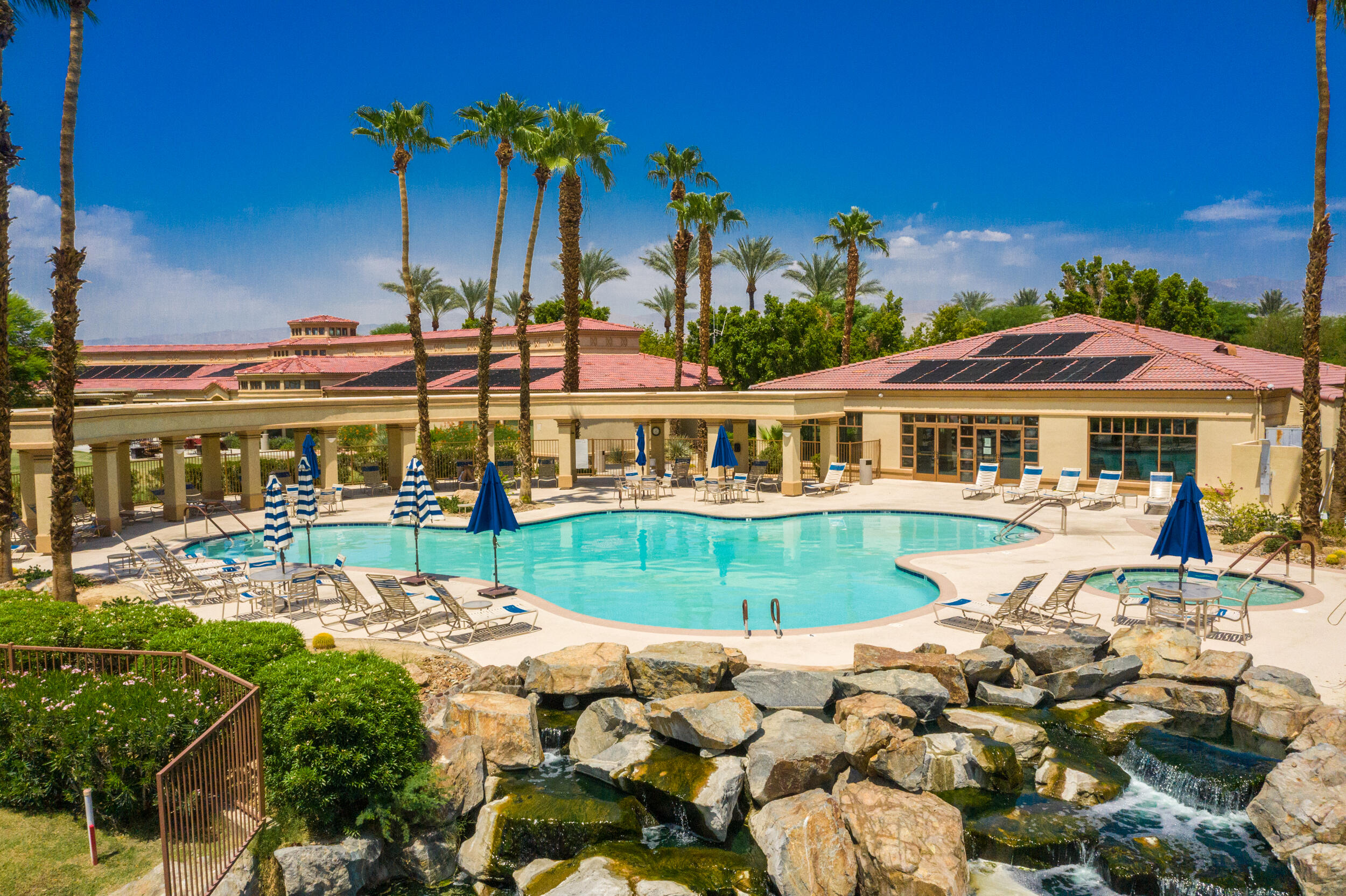 44410 Royal Lytham Drive Indio, CA 92201 - Photo 66 of 72 a view of a house with a yard