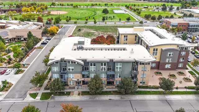 a view of a city with tall buildings