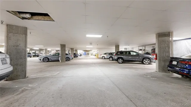 a view of cars parked in a parking area