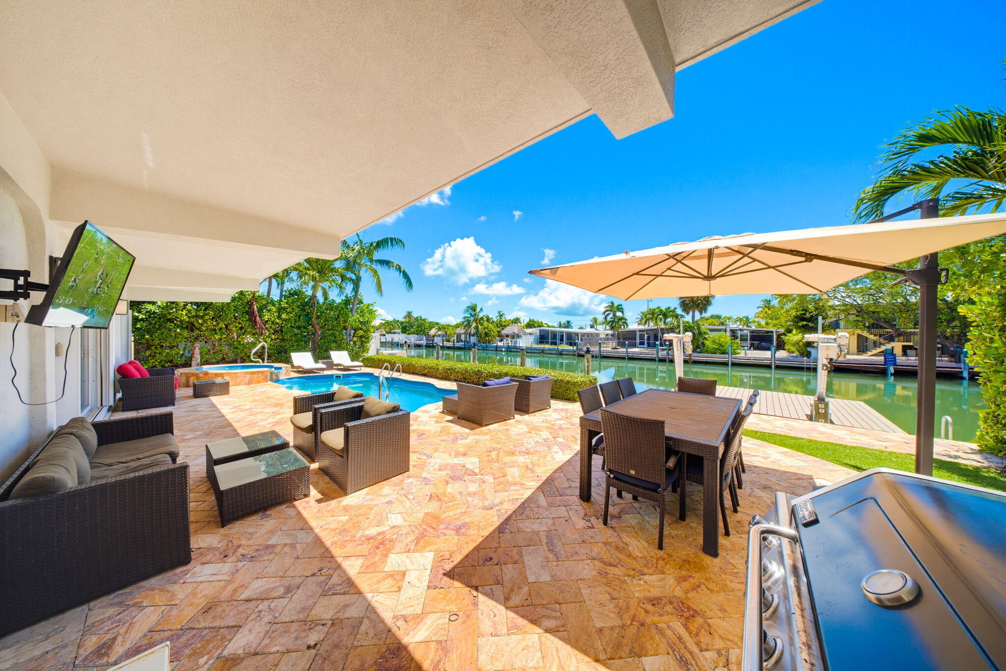 420 11th Street Key Colony Beach, FL 33051 - Photo 84 of 104 Outdoor Entertaining Area