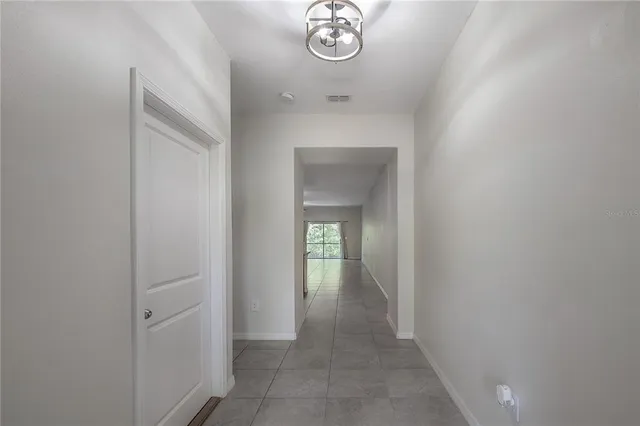 a view of entryway and hall