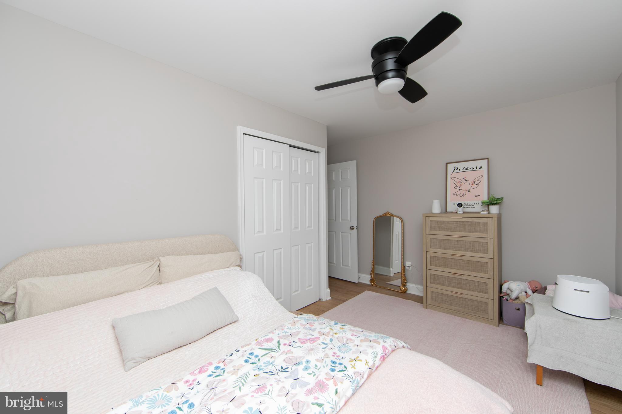 507 Howard Road Cherry Hill, NJ 08034 - Photo 20 of 45 Bedroom 2 with ceiling fan
