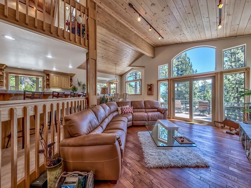 16313 Cinnamon Ridge Place Truckee, CA 96161 - Photo 3 of 10 a living room with furniture and a large window