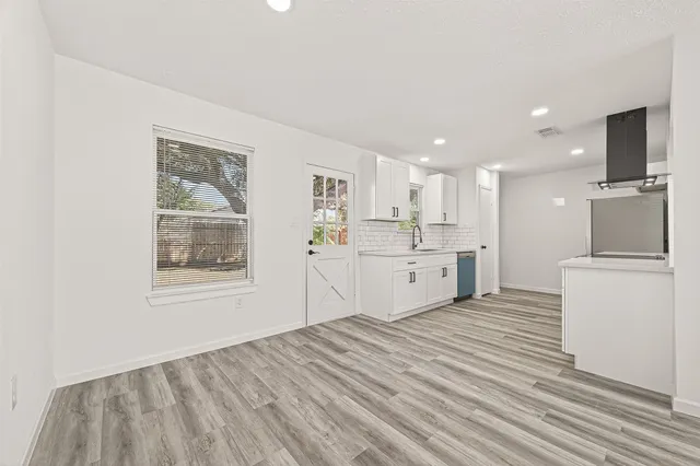 wooden floor in an empty room