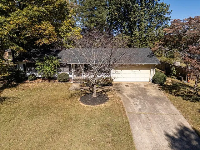 a view of outdoor space and yard