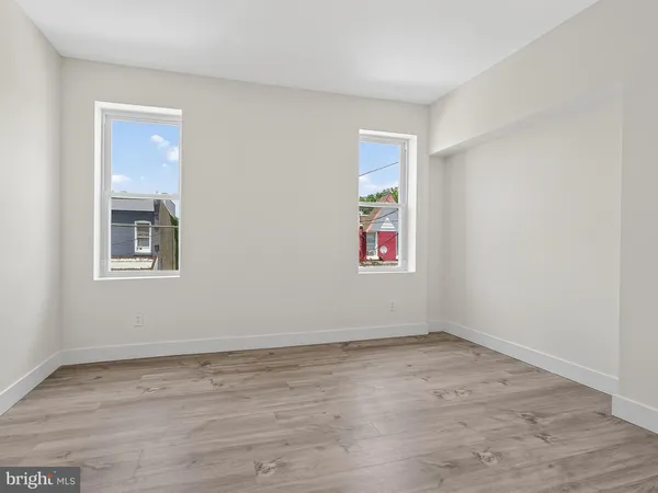 wooden floor in an empty room