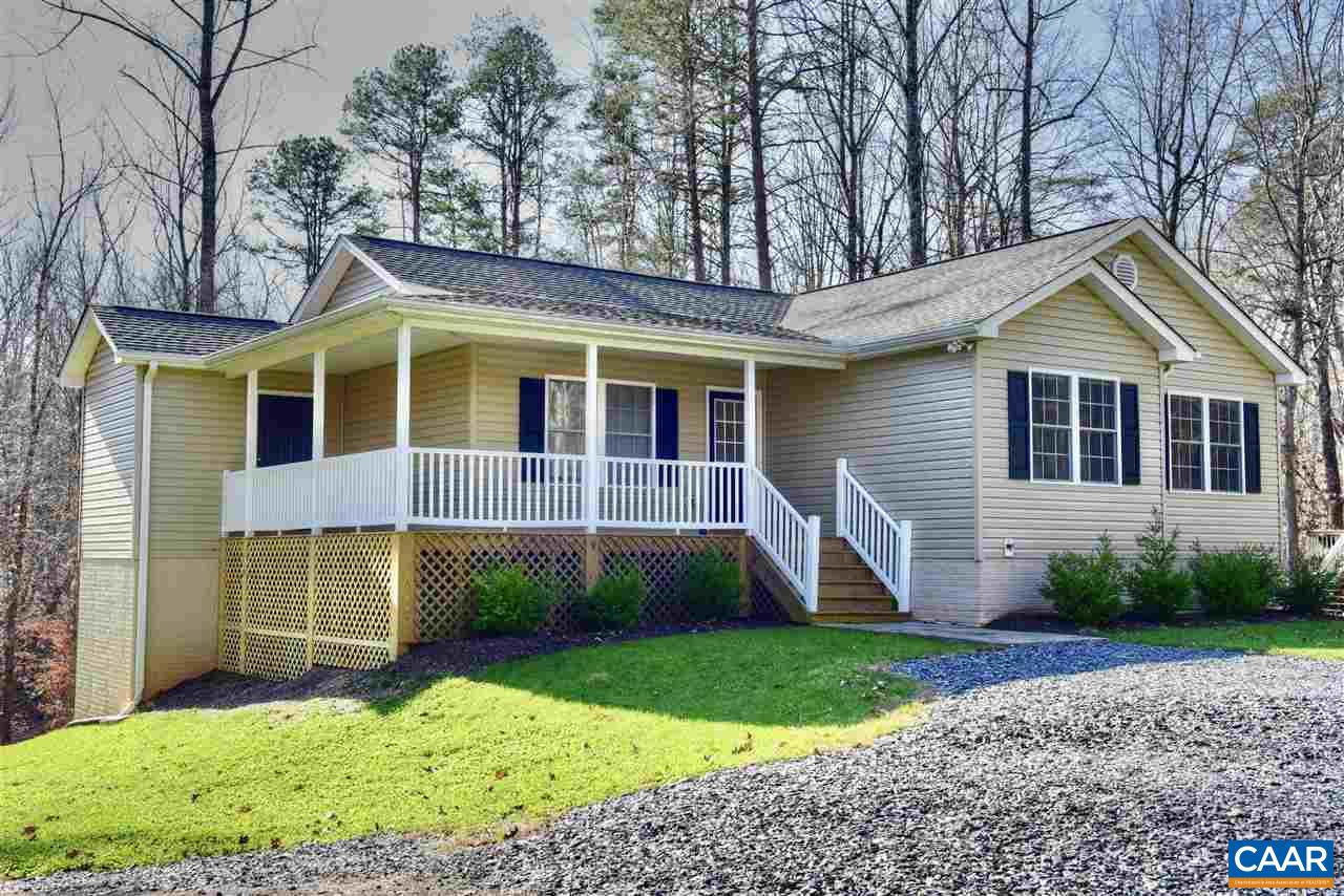 9 Buck Island Road Palmyra, VA 22963 - Photo 2 of 28 a view of a house with a yard and plants