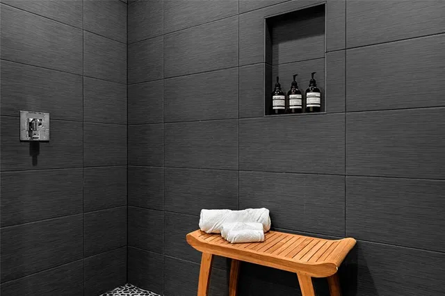 a bathroom with a sink