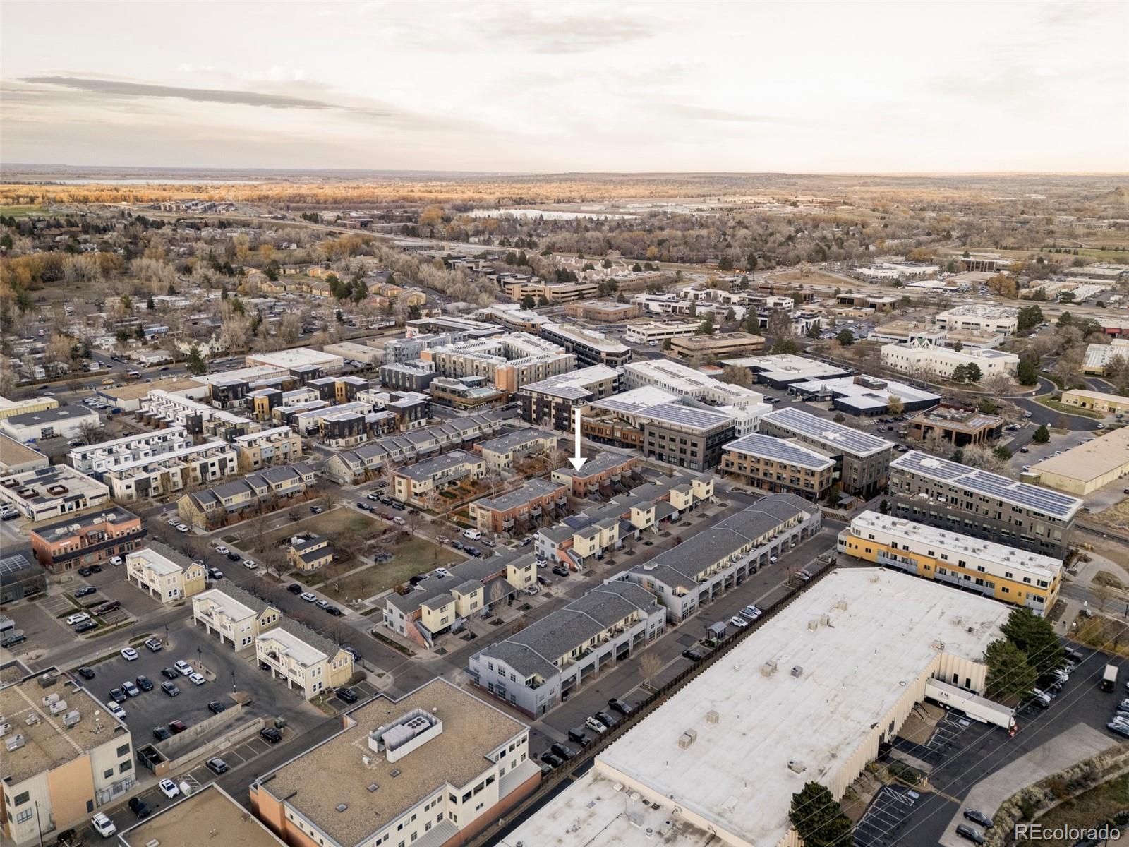 3265 Foundry Place, Unit 101O Boulder, CO 80301 - Photo 27 of 36 an aerial view of multiple house