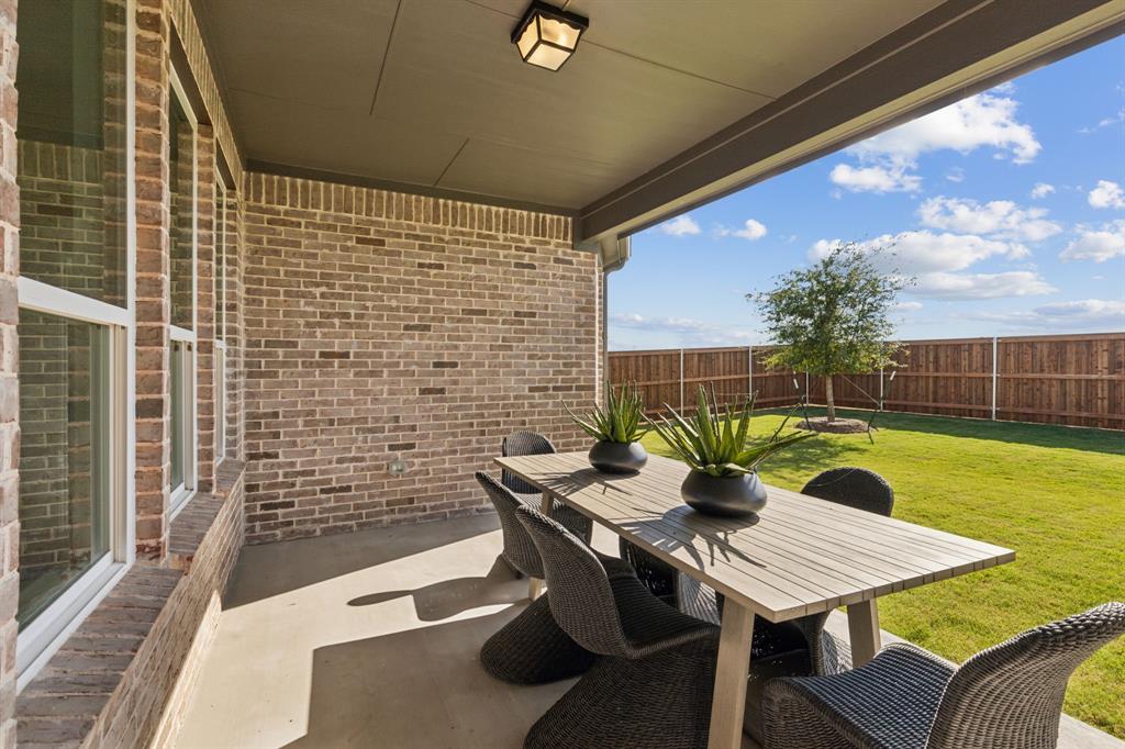 11105 Abbotsbury Road Fort Worth, TX 76052 - Photo 27 of 33 *Actual home, furniture not included - large covered patio