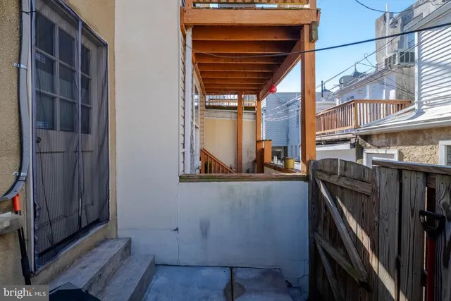 a view of storage and utility room