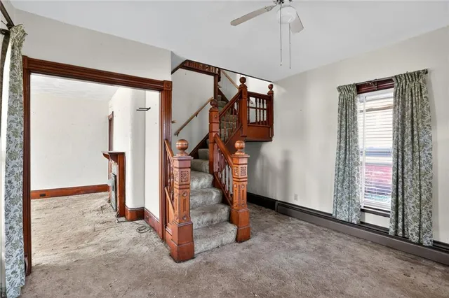 a view of water heater room