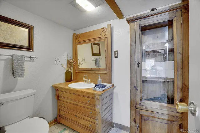 a view of front door