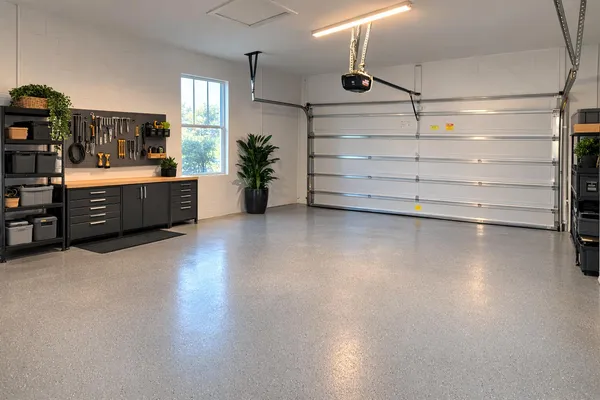 a view of a kitchen with furniture and wooden floor