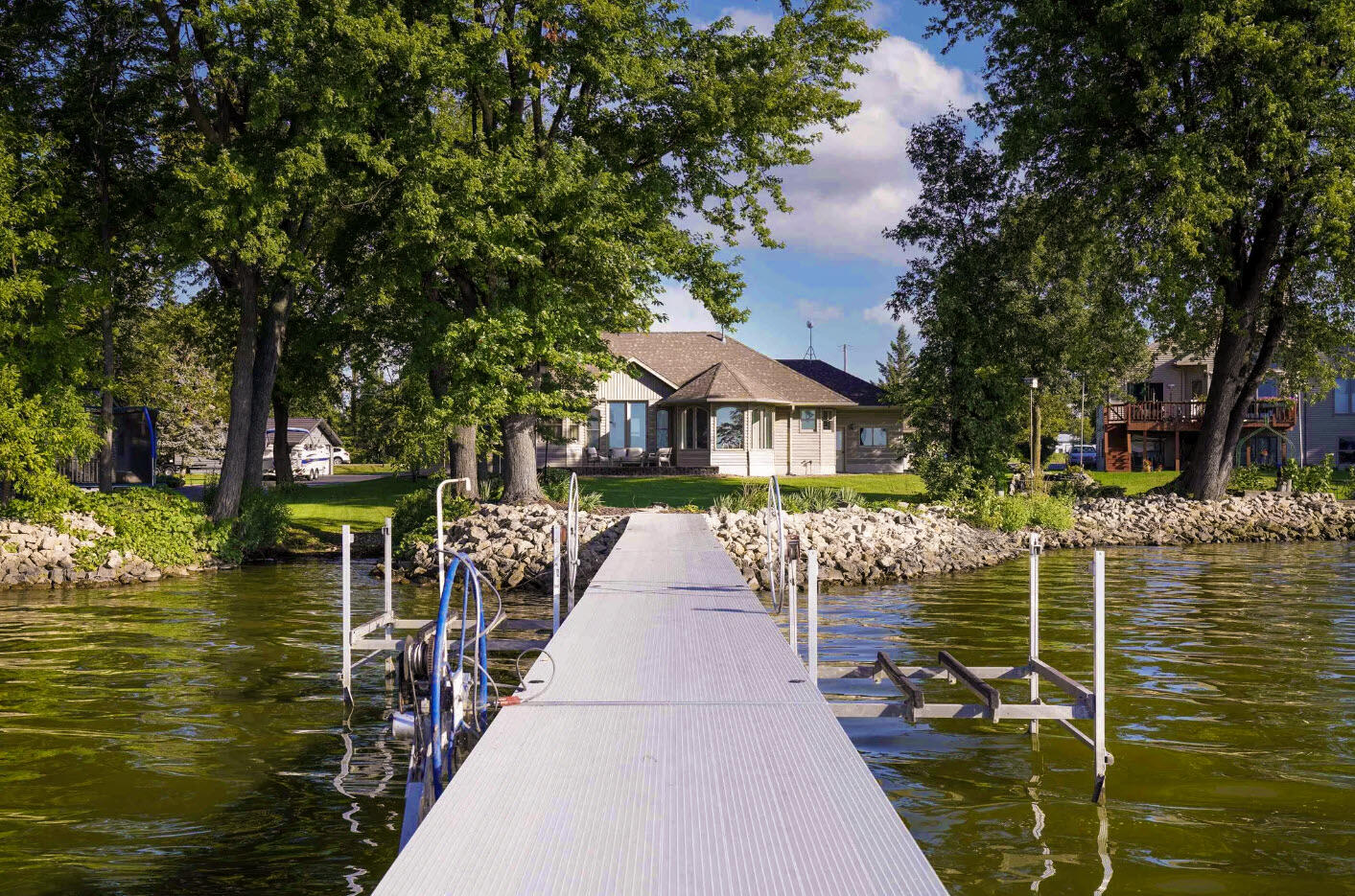 7728 County Rd H Wolf River, WI 54940 - Photo 24 of 29 #24 Pier & Boat Lift