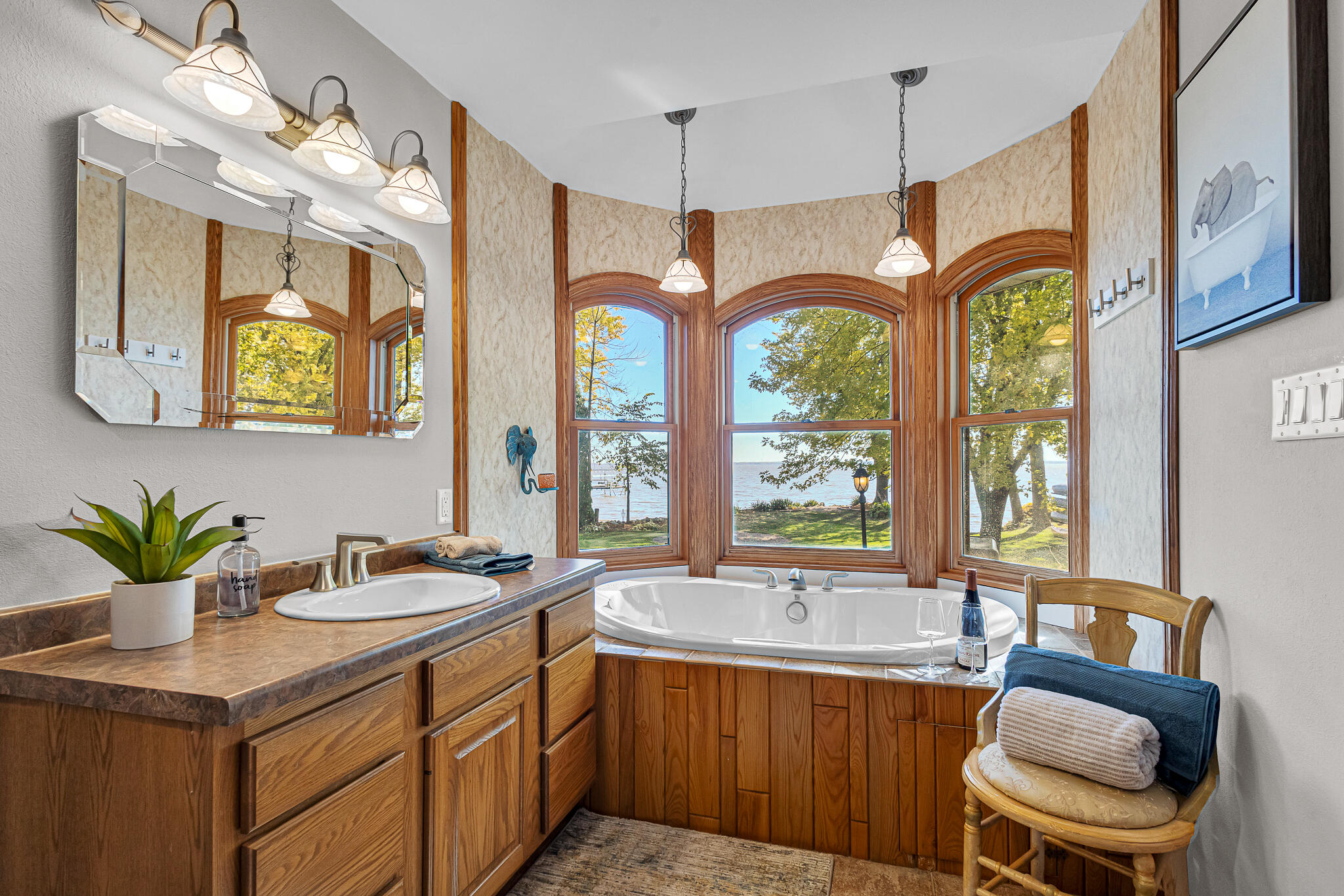 7728 County Rd H Wolf River, WI 54940 - Photo 10 of 29 #10 Primary Bath