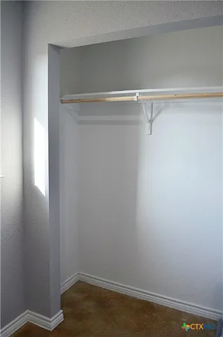 a view of walk in closet