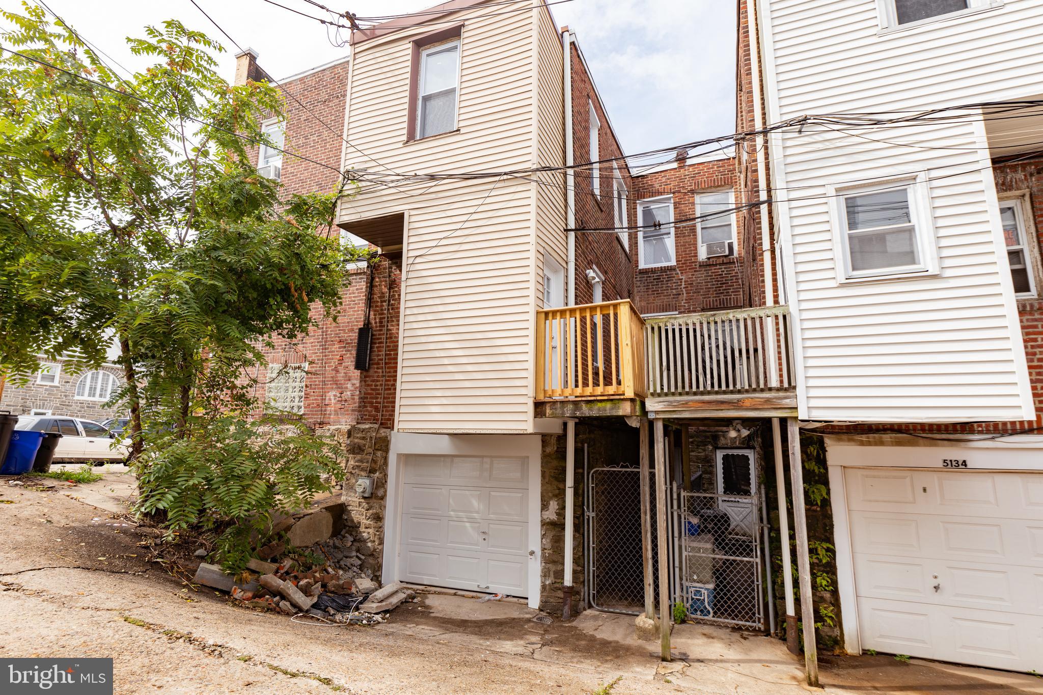 5136 Gainor Road Philadelphia, PA 19131 - Photo 27 of 28 Rear with Garage