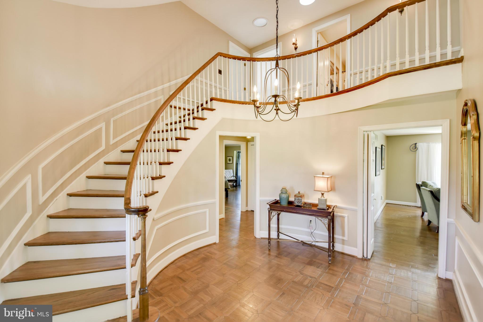 1901 Lowery Road Huntingtown, MD 20639 - Photo 4 of 30 a view of entryway and hall with wooden floor
