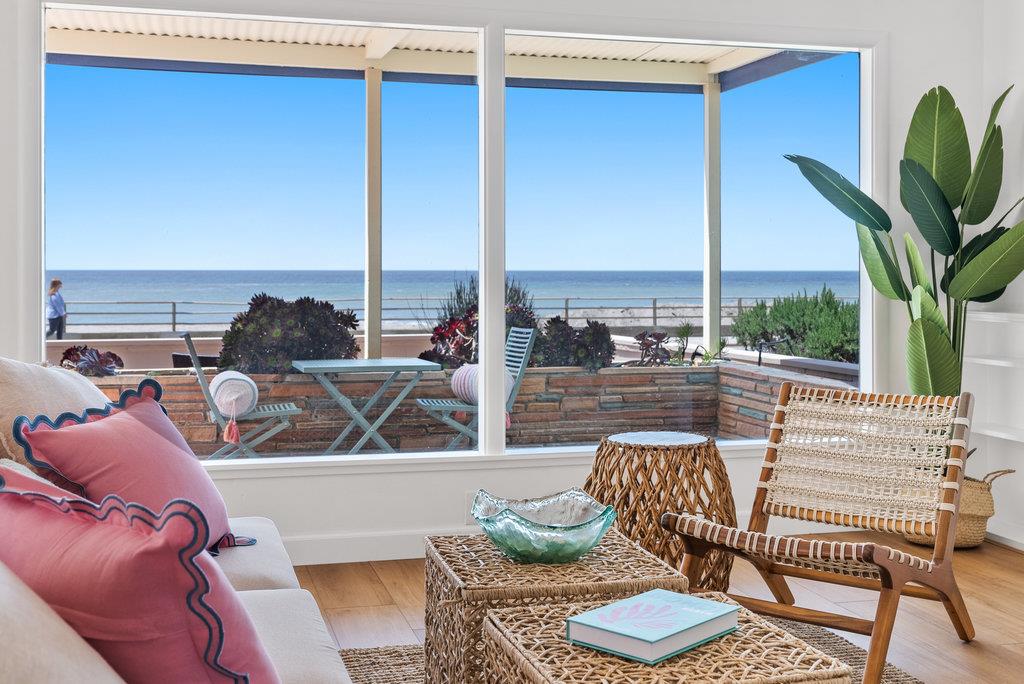 403 Beach Drive Aptos, CA 95003 - Photo 6 of 24 a view of a living room and a balcony