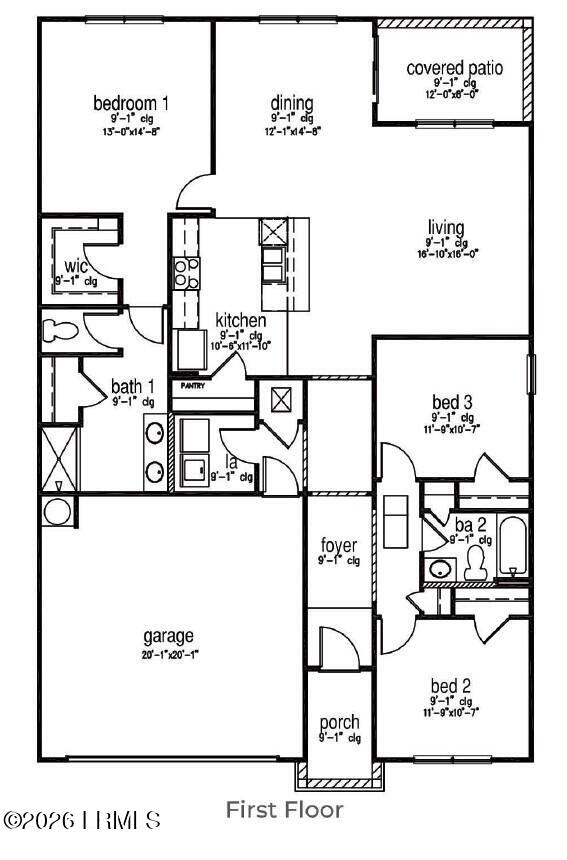 1068 Sanctuary Drive Ridgeland, SC 29936 - Photo 2 of 34 Aria Plan Image