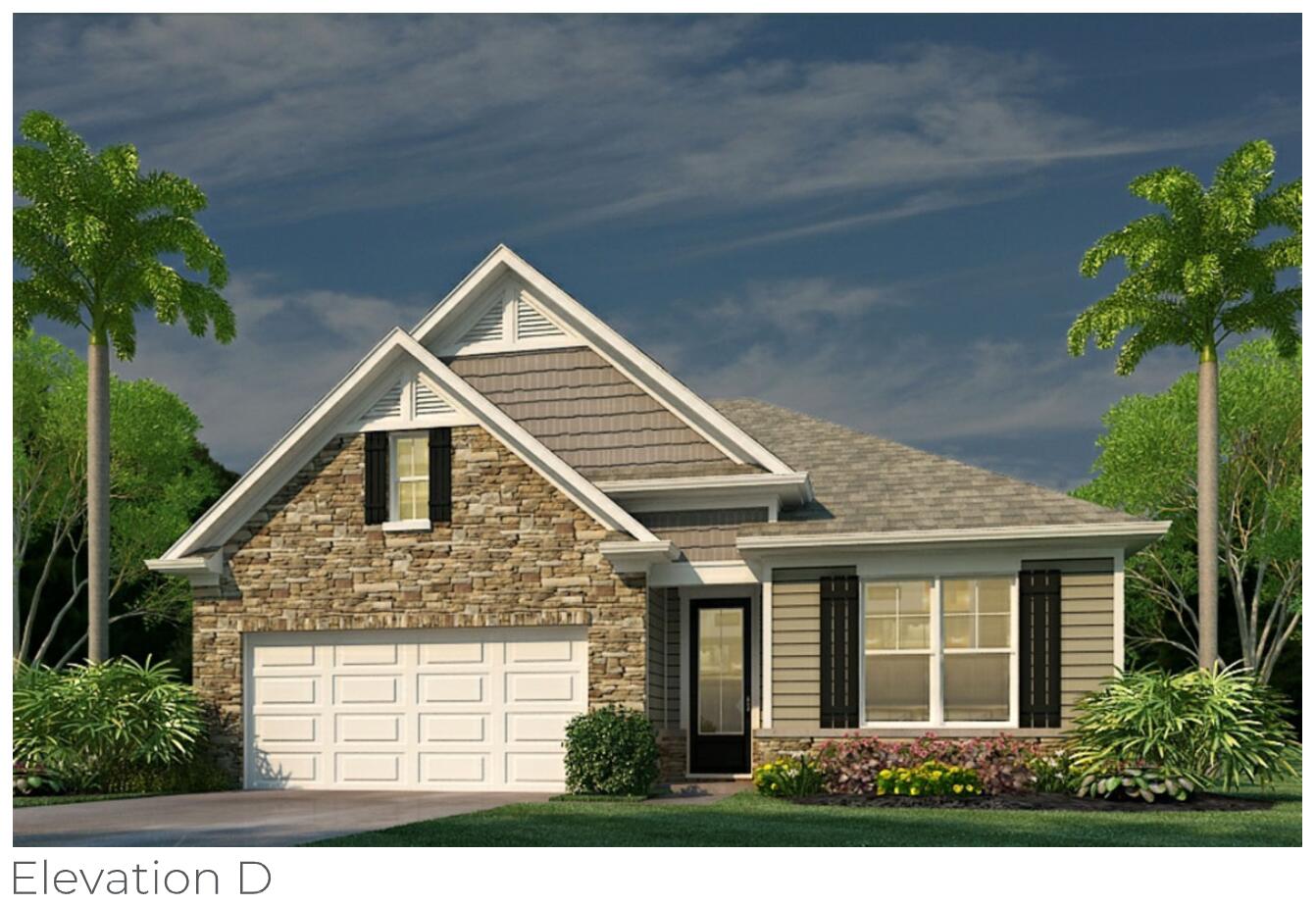 311 Cypress Branch Road Pineland, SC 29934 - Photo 3 of 45 Cali Elevation D Rendering