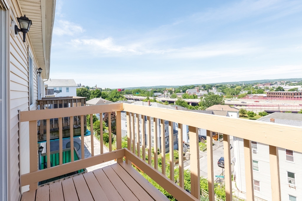 170 Perry Avenue, Unit 3A Worcester, MA 01610 - Photo 5 of 16 a balcony with city view