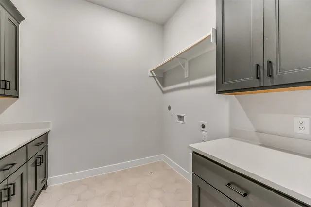 a utility room with a sink