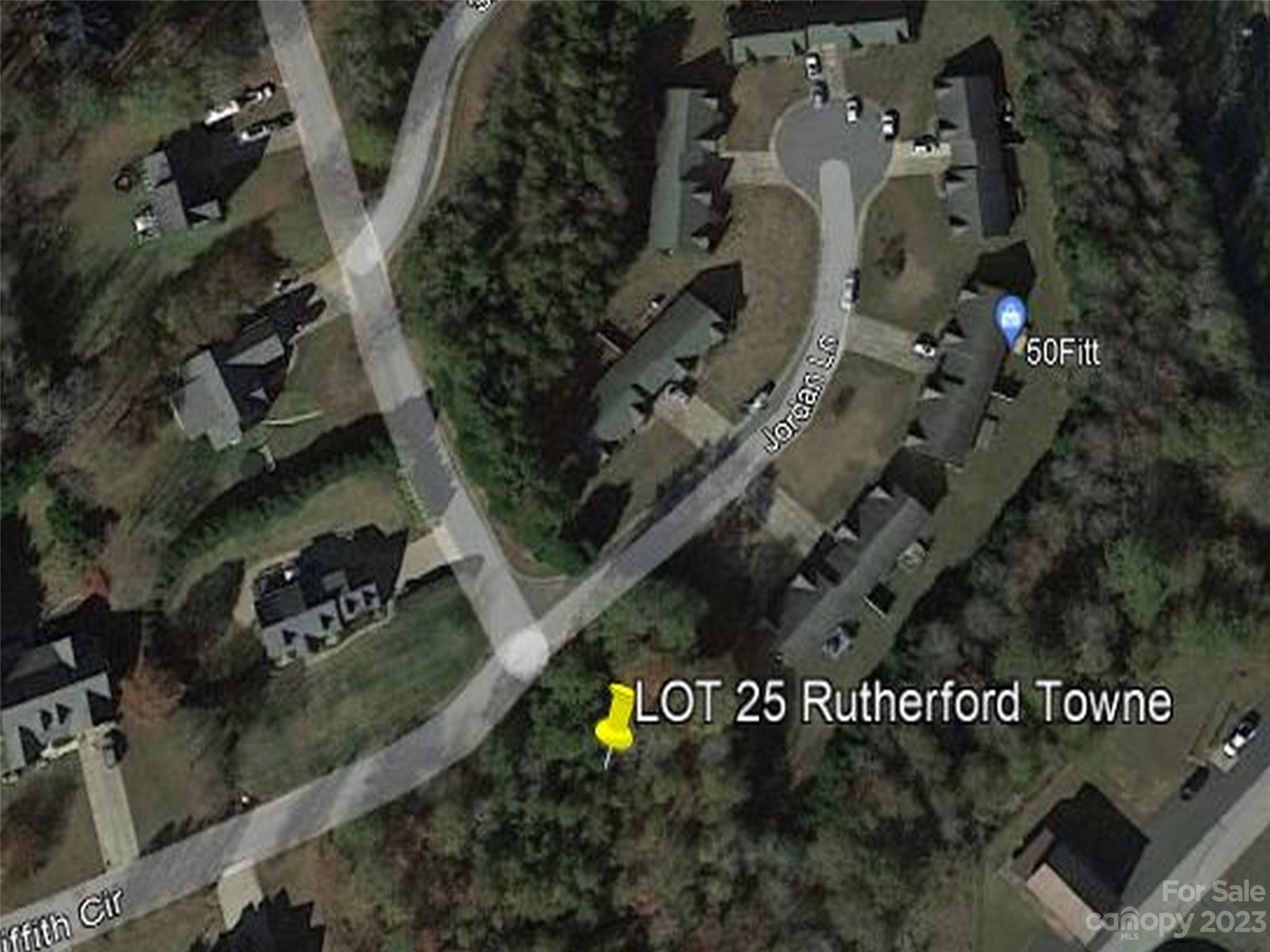 0 General Griffith Circle, Unit 25 Rutherfordton, NC 28139 - Photo 10 of 10 an aerial view of a highlighted house