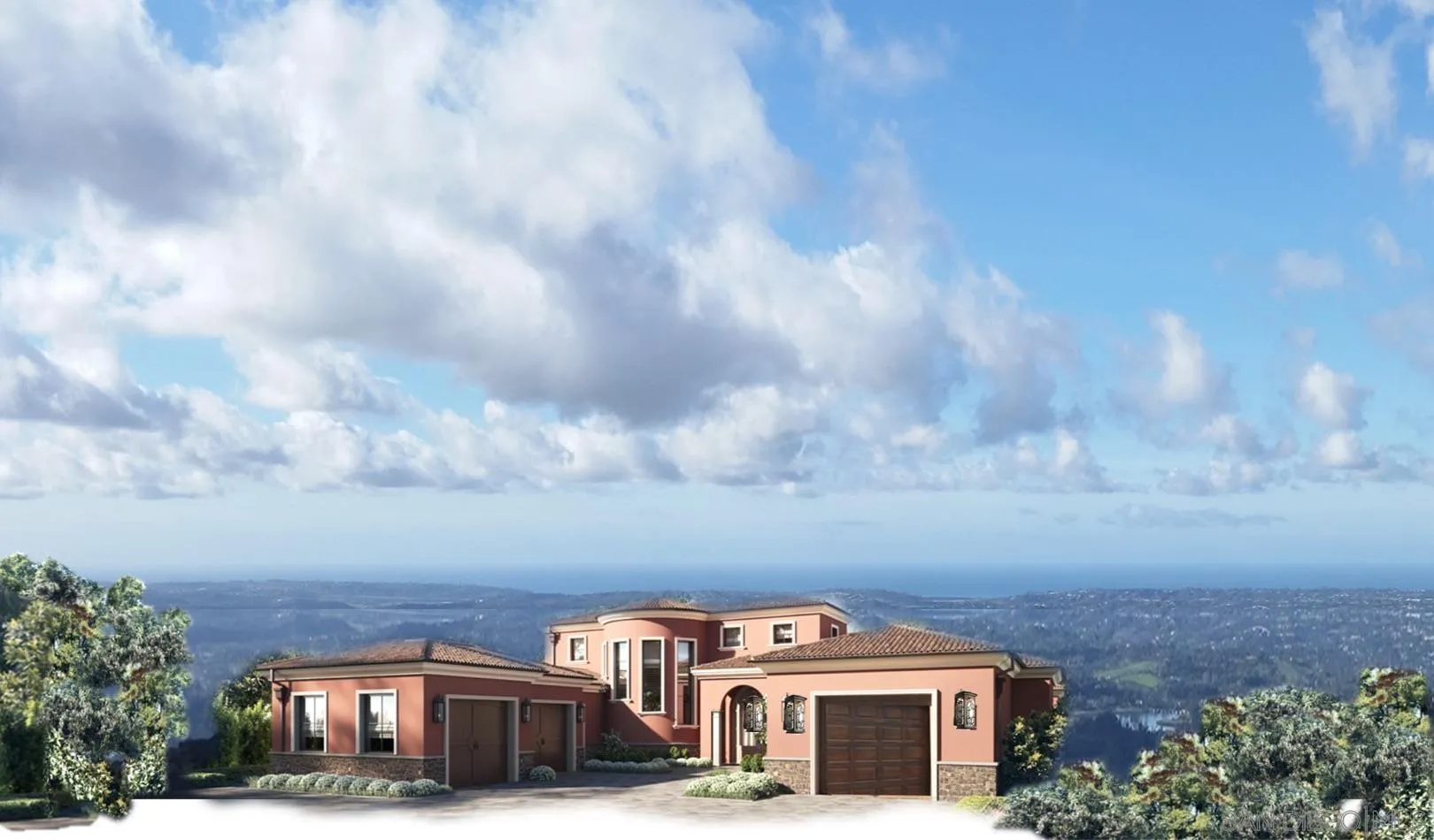 8737 Via Rancho Cielo, Unit 50 Rancho Santa Fe, CA 92067 - Photo 2 of 15 an aerial view of residential houses with city street