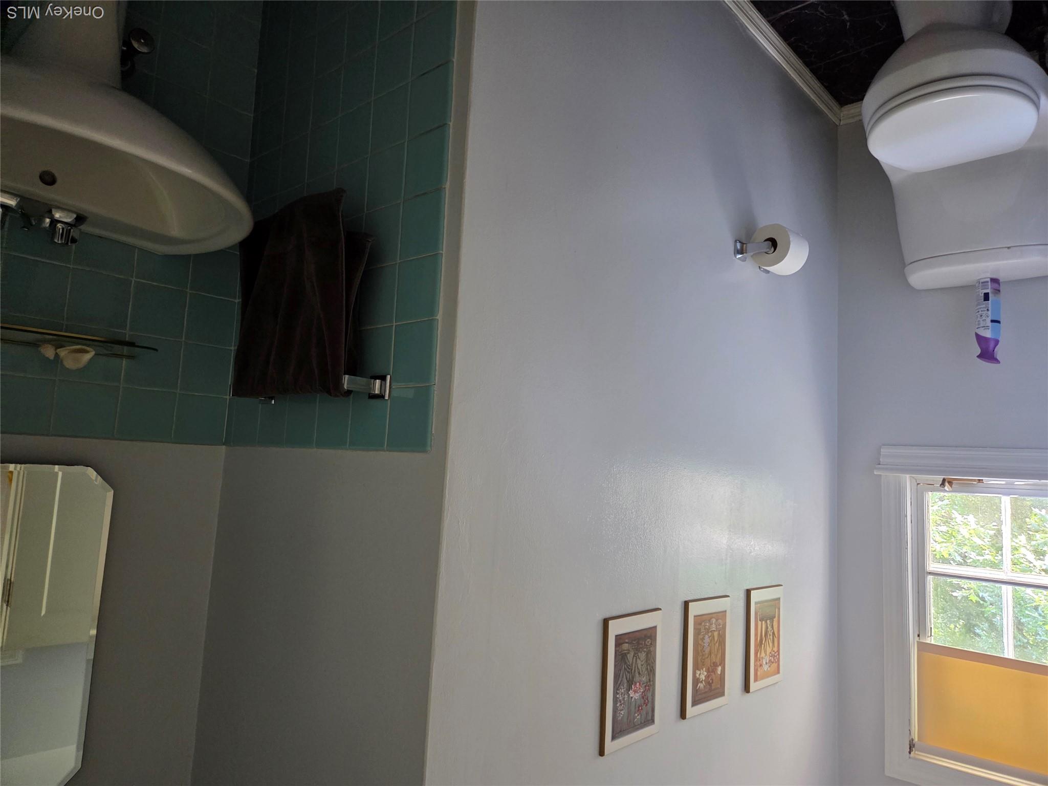 342 Coldenham Road Walden, NY 12586 - Photo 12 of 20 a bathroom with a sink toilet and window